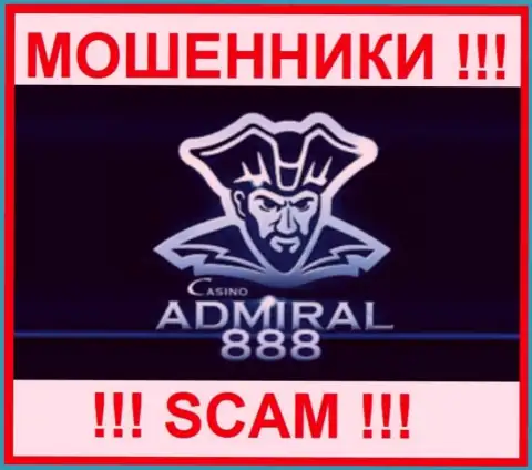 Лого МОШЕННИКА 888 Адмирал