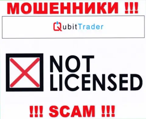 У МОШЕННИКОВ КюбитТрейдер отсутствует лицензия - будьте внимательны !!! Оставляют без средств людей