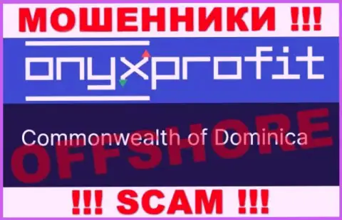 Onyx Profit специально зарегистрированы в офшоре на территории Dominica - это МОШЕННИКИ !!!