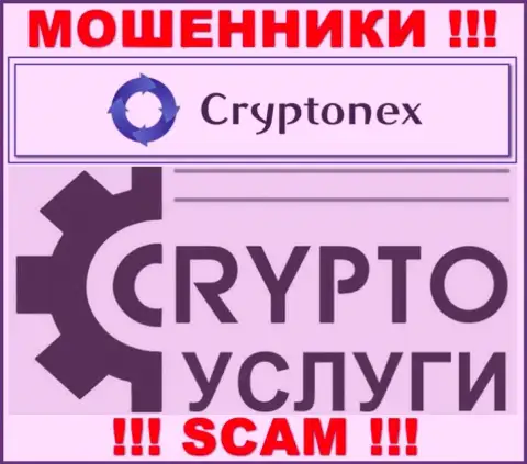 Работая с CryptoNex Org, область деятельности которых Криптовалютные услуги, рискуете лишиться своих вложенных денежных средств