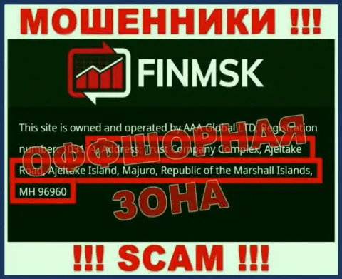 Зайдя на сайт FinMSK можете увидеть, что зарегистрированы они в офшоре: Траст Компани Комплекс, Аджелтейк Роад, Аджелтейк Исланд, Маджуро, Маршалловы острова МХ96960 - это КИДАЛЫ !!!