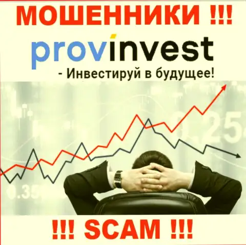 ProvInvest лишают финансовых вложений людей, которые повелись на законность их работы