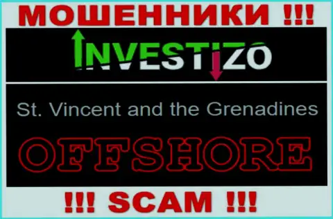 Поскольку Инвестицо расположились на территории Сент-Винсент и Гренадины, присвоенные денежные активы от них не забрать