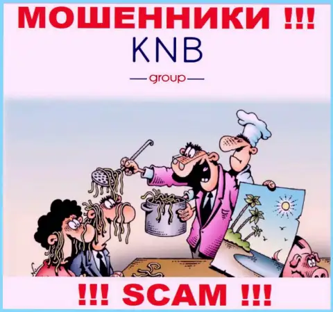 Не поведитесь на уговоры работать с компанией KNB Group, помимо слива средств ждать от них нечего