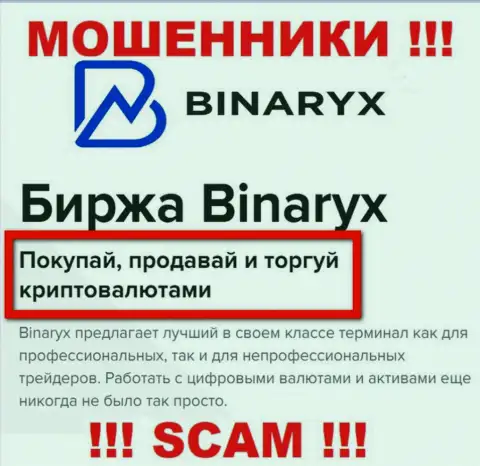 Будьте очень бдительны !!! Binaryx Com - это явно интернет-мошенники ! Их деятельность противозаконна