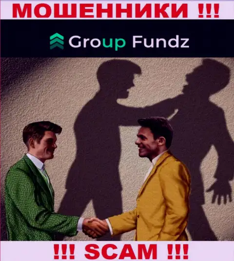 GroupFundz Com - это МОШЕННИКИ, не верьте им, если станут предлагать пополнить депозит