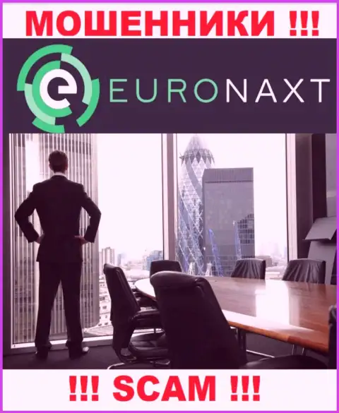 EuroNaxt Com - это ВОРЮГИ !!! Информация о администрации отсутствует