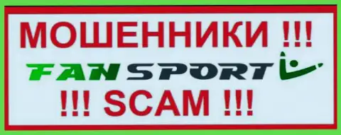 Логотип МОШЕННИКА Фан Спорт