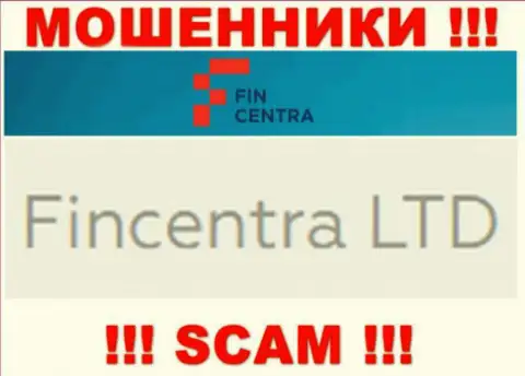 На официальном web-ресурсе ФинЦентра Лтд написано, что данной компанией управляет Fincentra LTD