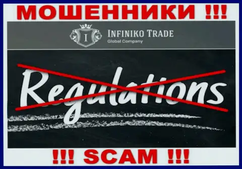 InfinikoTrade Com без проблем сольют Ваши финансовые активы, у них нет ни лицензии, ни регулятора