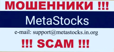 Е-мейл для обратной связи с интернет-ворюгами MetaStocks Co Uk